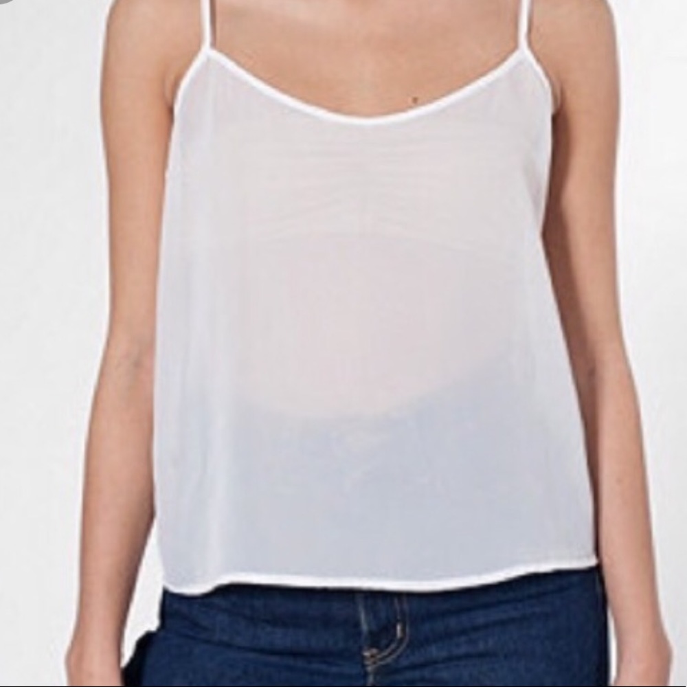 White Chiffon Top - Never Worn